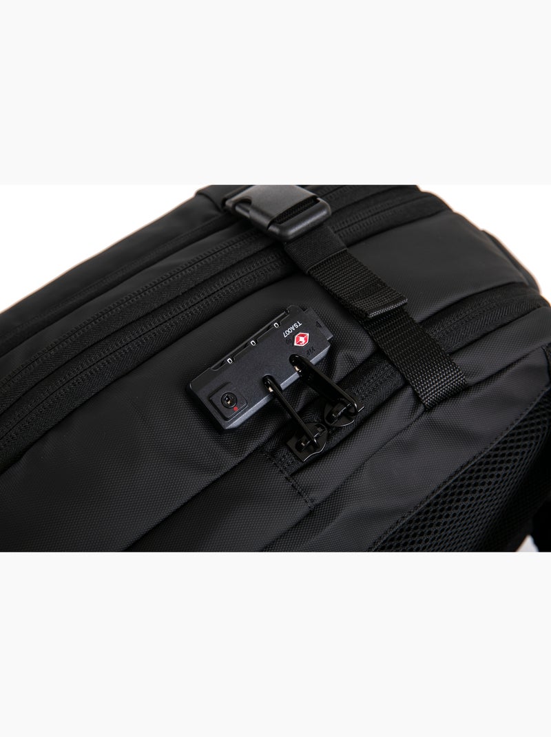 Sac à dos Sous Vide avec Pompe Air | Extensible | Cadenas TSA | CELIMS France Noir - Kiabi
