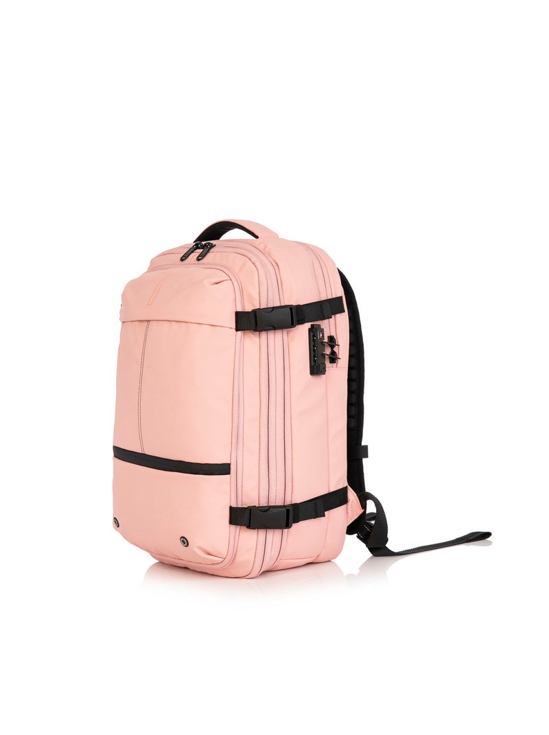 Sac à dos Sous Vide avec Pompe Air | Extensible | Cadenas TSA | CELIMS France Rose - Kiabi