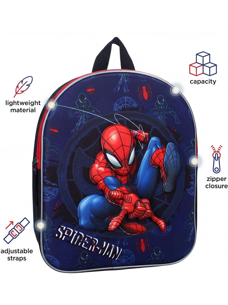 Sac à dos Spider-Man enfant 3D Simply Special 200-00278 SPIDERMAN Bleu Multicolore - Kiabi