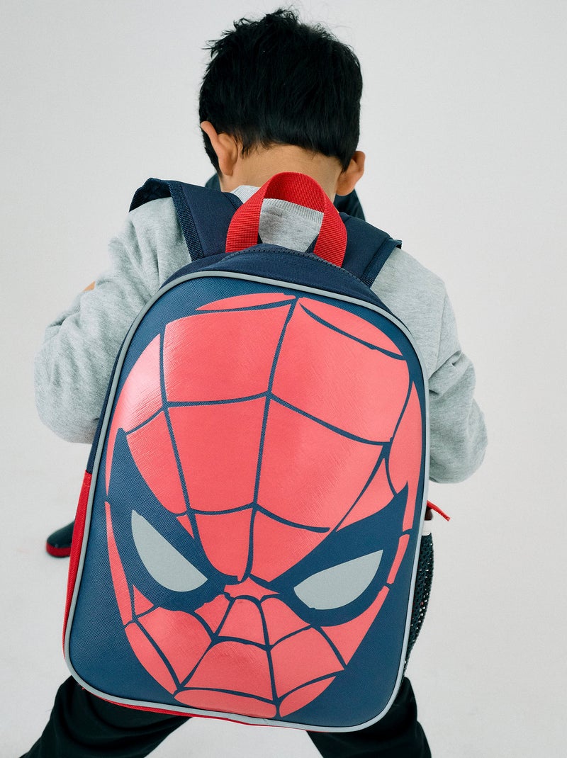 Sac à Dos Spiderman Bleu foncé - Kiabi