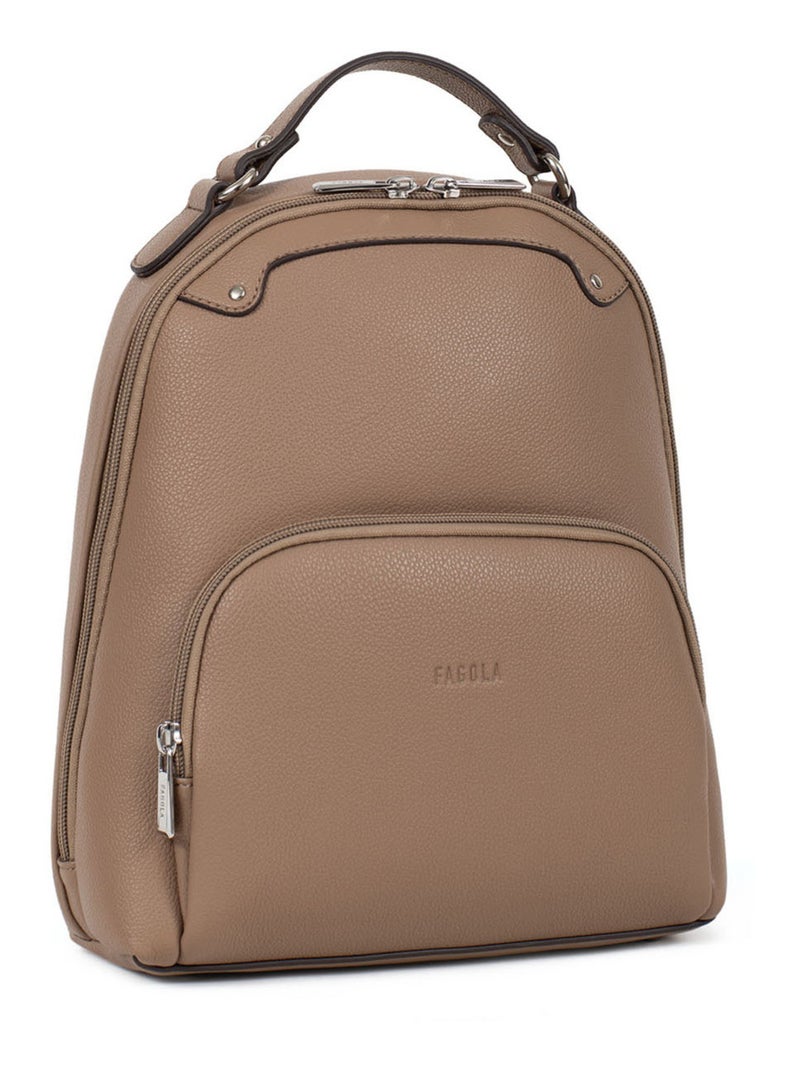 Sac à dos Stella Femme Taupe - Kiabi