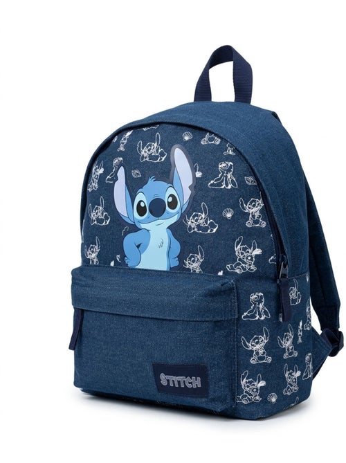 Sac à dos Stitch Disney 37 cm primaire collège fille 795-01104 - Kiabi