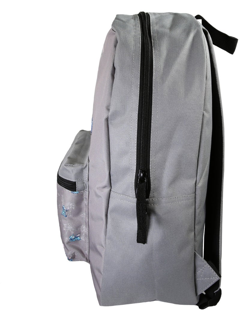 Sac à dos Stitch gris 1 compartiment Multicolore - Kiabi