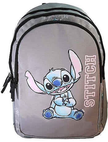 Sac à dos Stitch gris 2 compartiments