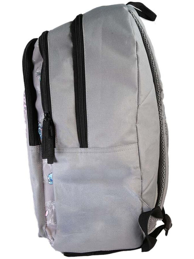 Sac à dos Stitch gris 2 compartiments Multicolore - Kiabi