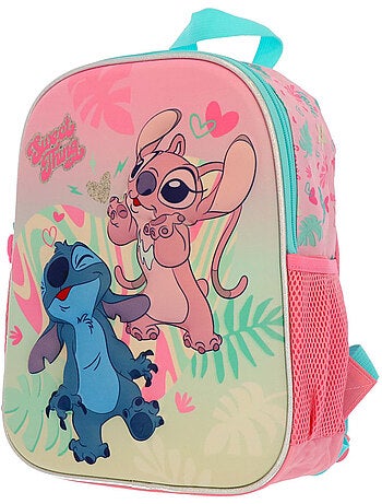 Sac à dos 'stitch' – love 3d maternelle – 32 cm – lilo et stitch