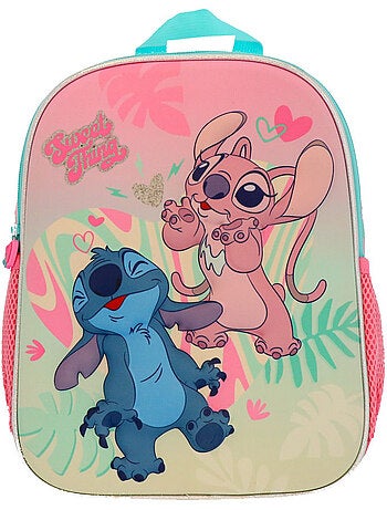 Sac à dos 'stitch' – love 3d maternelle – 32 cm – lilo et stitch
