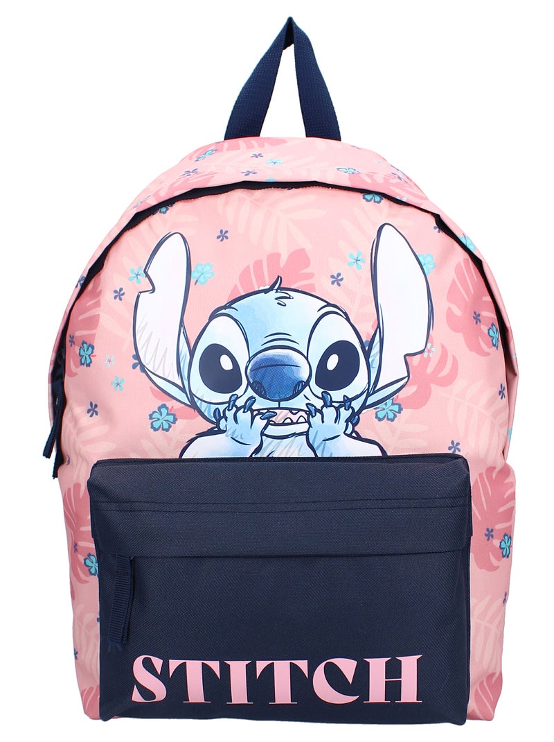 Sac à dos 'Stitch' Rose - Kiabi