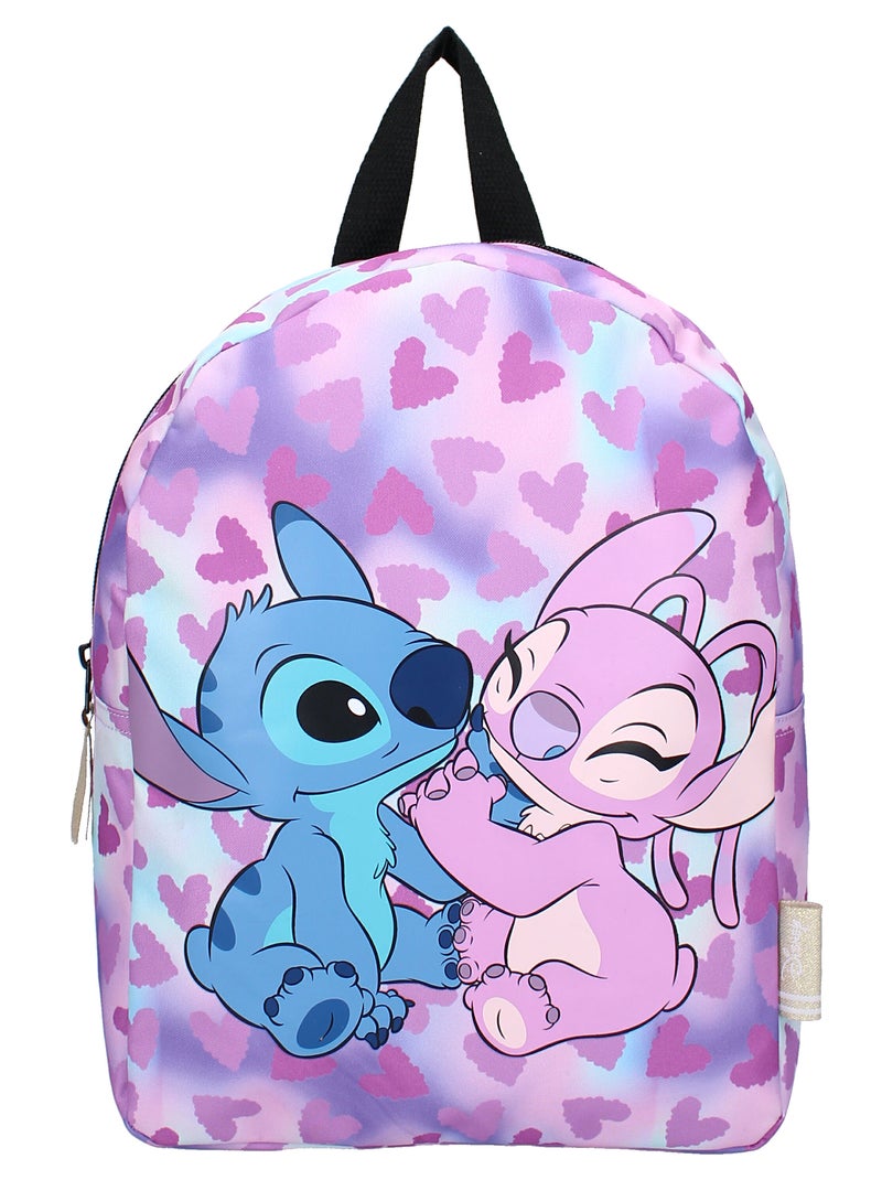 Sac à dos 'Stitch' Violet - Kiabi