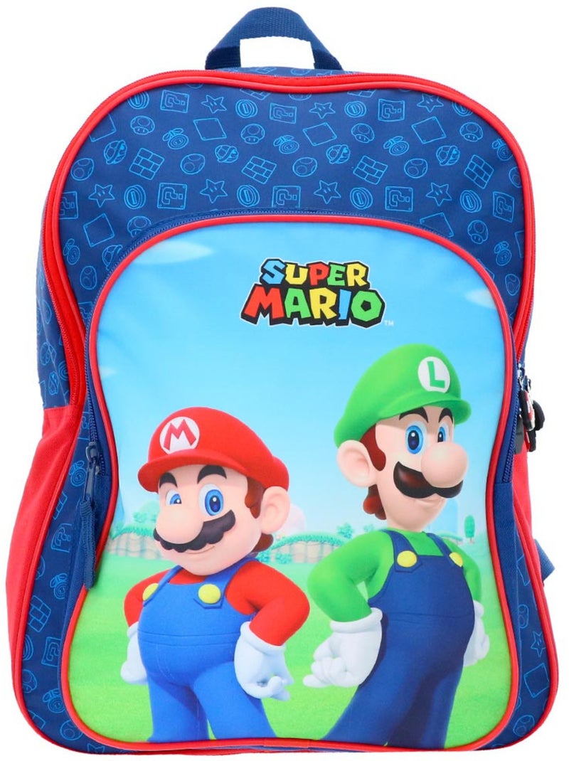Sac à dos – 'Super Mario' – et Luigi 42 CM Multicolore - Kiabi