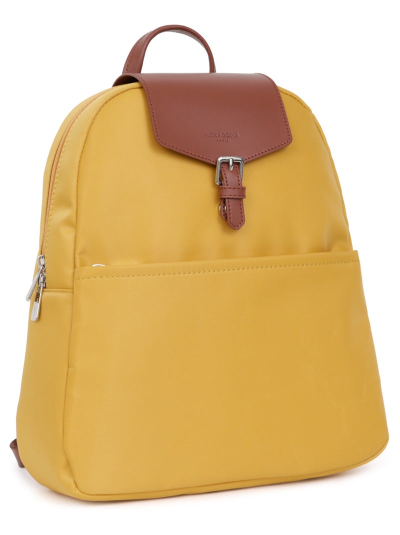 Sac à dos  Tablette & A4  Grand POP Jaune - Kiabi