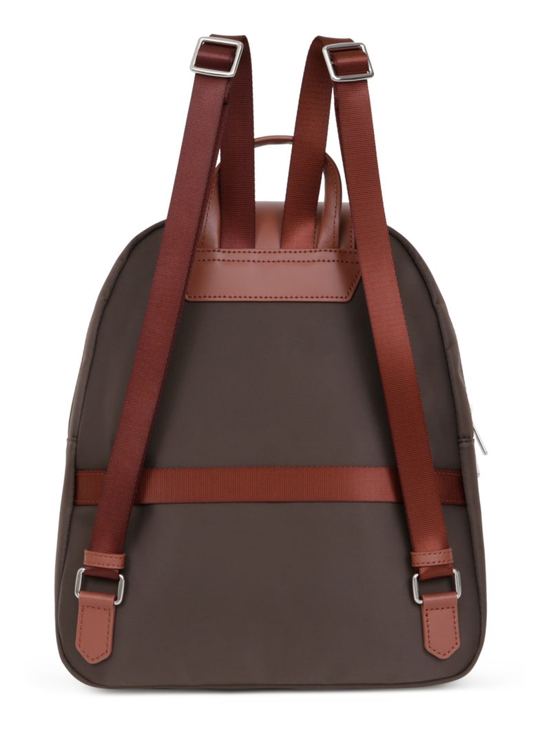 Sac à dos  Tablette & A4  Grand POP Marron foncé - Kiabi