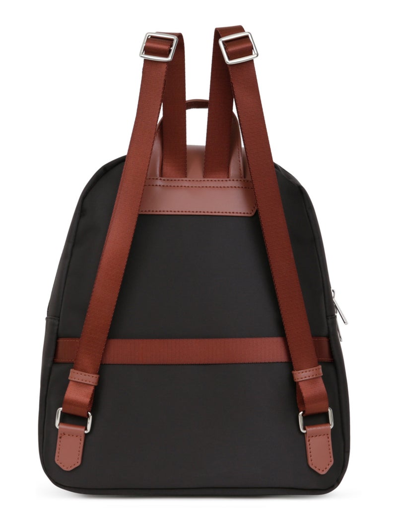 Sac à dos  Tablette & A4  Grand POP Noir Marron - Kiabi