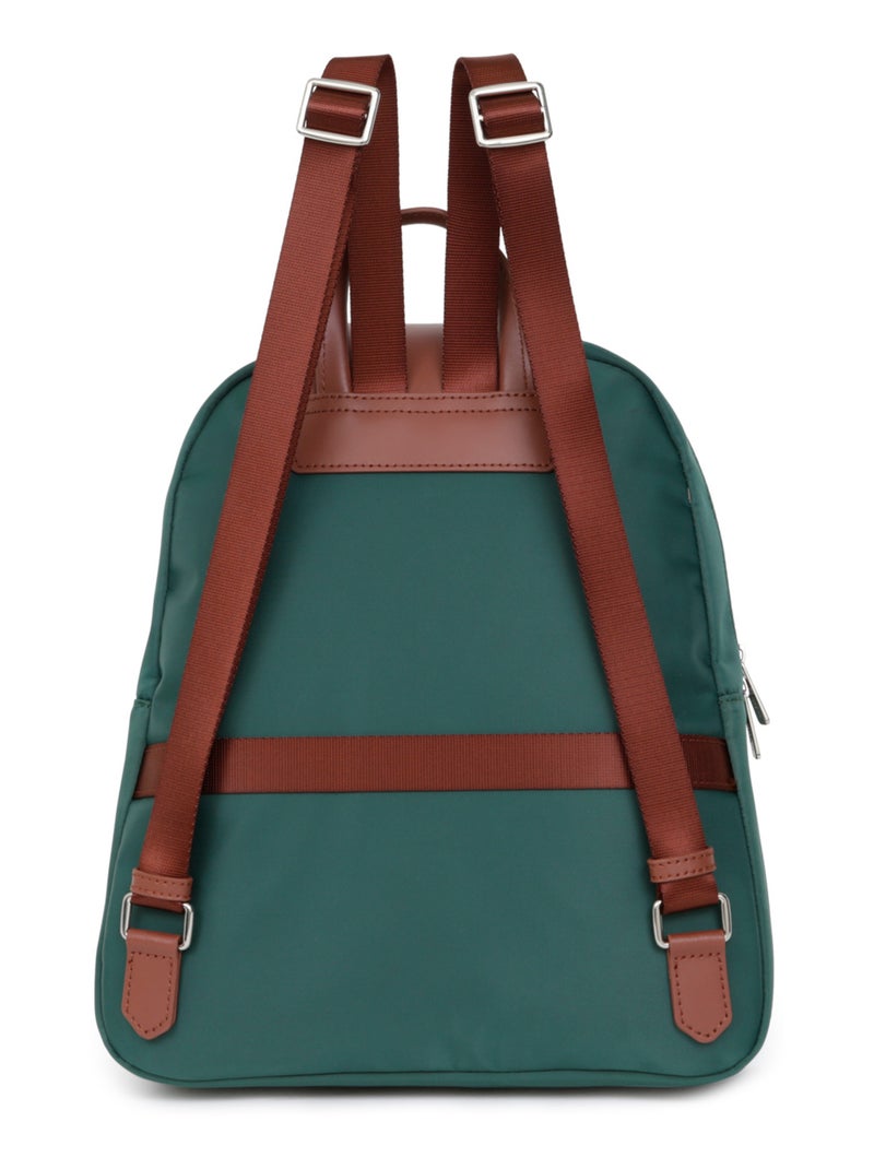 Sac à dos  Tablette & A4  Grand POP Vert émeraude - Kiabi