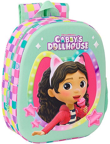 Sac à dos thermoformé 3D Gabby's Dollhouse Safta