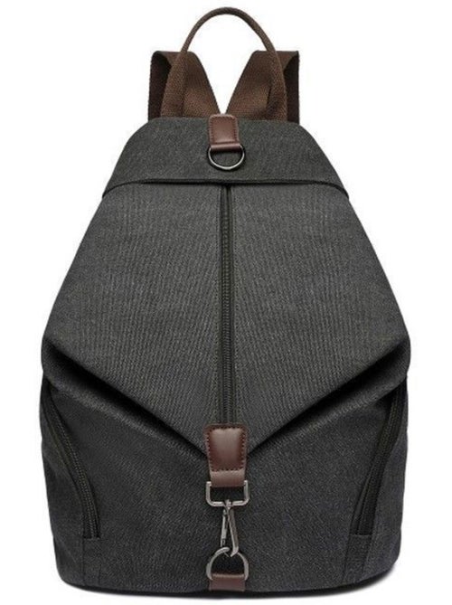 Sac à dos toile vintage poche antivol compatible trolley 31x16x38 cm - kono - Kiabi Sac à dos toile vintage poche antivol compatible trolley 31x16x38 cm - kono - Kiabi