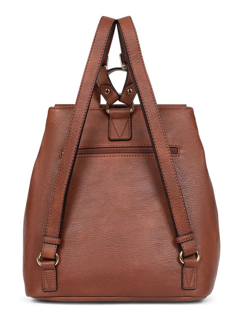 Sac à dos TOSCANE Marron foncé - Kiabi