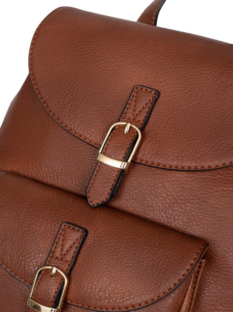 Sac à dos TOSCANE Marron foncé - Kiabi