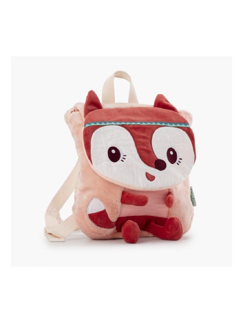 Sac à dos tout doux Orange - Kiabi