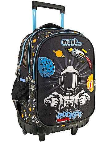 Sac à Dos Trolley 3 compartiments Astronaute Rocket Travel 45 CM