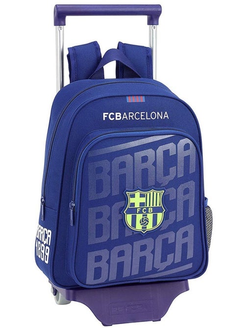 Sac à dos trolley à roulettes FC Barcelona - 34 cm - 1 compartiment - Kiabi