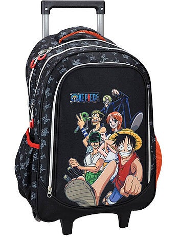 Sac à dos trolley à roulettes 'One Piece' 46 cm – 2 roues et anses extensibles ONE PIECE