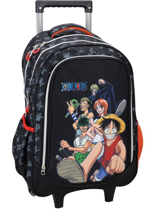 Sac à dos trolley à roulettes 'One Piece' 46 cm – 2 roues et anses extensibles ONE PIECE - Kiabi