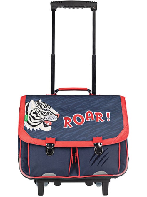 Sac à dos trolley Aaron 2025 18 L 38 cm simili avec bretelles rembourrées Tann's - Kiabi Sac à dos trolley Aaron 2025 18 L 38 cm simili avec bretelles rembourrées Tann's - Kiabi