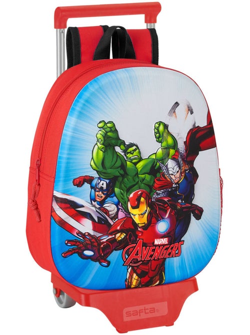 Sac à dos trolley Avengers polyester modèle 705 pour maternelle - Kiabi