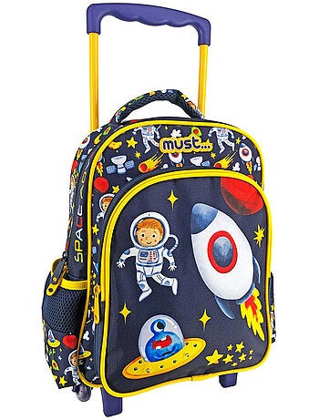 Sac à dos trolley CMP motif espace Alien en tissu