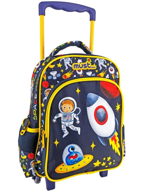 Sac à dos trolley CMP motif espace Alien en tissu - Kiabi