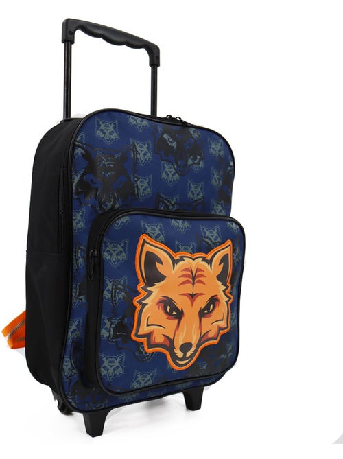 Sac à dos trolley CMP motif renard en tissu imprimé - Kiabi