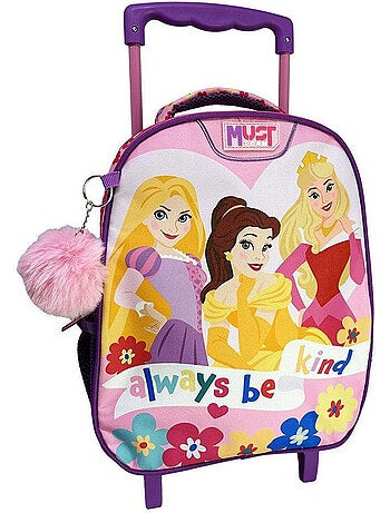 Sac à dos trolley enfant 'Princesse Disney' 31 cm – Toujours aimable
