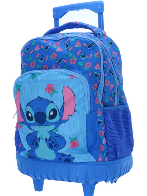 Sac à dos trolley enfant 'Stitch' – motif Hawaï tropical 43 cm - Kiabi