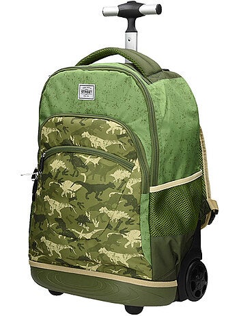 Sac à dos trolley imprimé camouflage dinosaure 45 CM