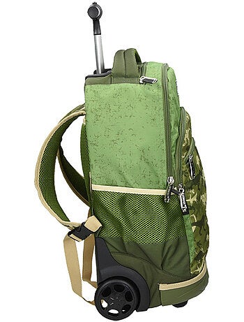 Sac à dos trolley imprimé camouflage dinosaure 45 CM