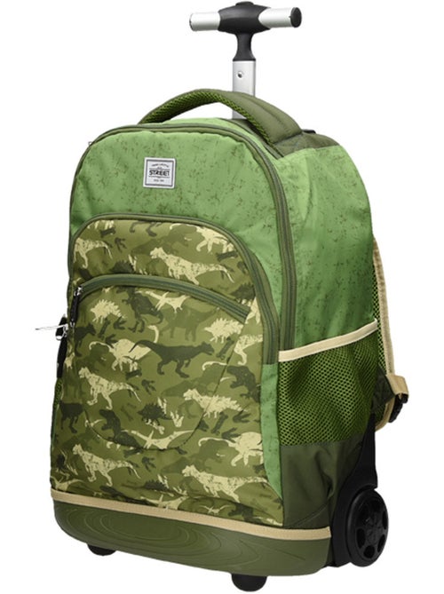 Sac à dos trolley imprimé camouflage dinosaure 45 CM - Kiabi