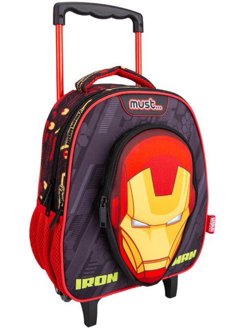 Sac à dos trolley 'Iron Man' Avengers – Gris foncé 31 cm avec roues - Kiabi Sac à dos trolley 'Iron Man' Avengers – Gris foncé 31 cm avec roues - Kiabi