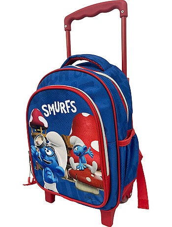 Sac à dos trolley maternelle 30 cm 'Schtroumpfs' Village – Smurfs