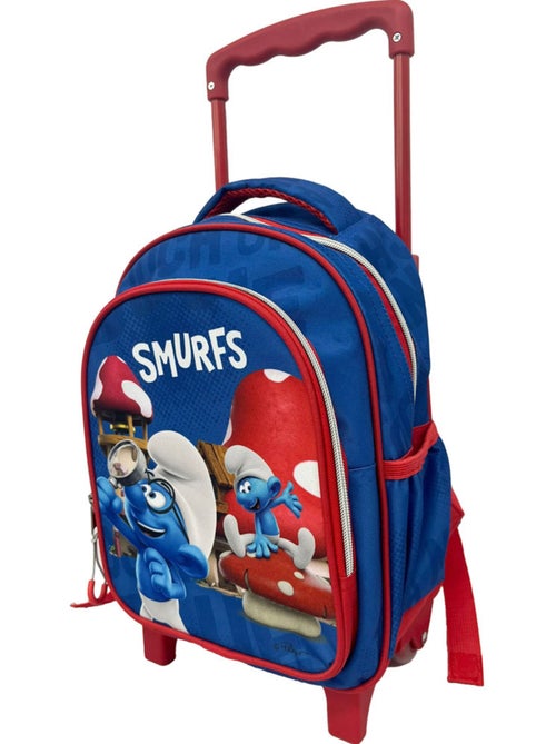 Sac à dos trolley maternelle 30 cm 'Schtroumpfs' Village – Smurfs - Kiabi Sac à dos trolley maternelle 30 cm 'Schtroumpfs' Village – Smurfs - Kiabi
