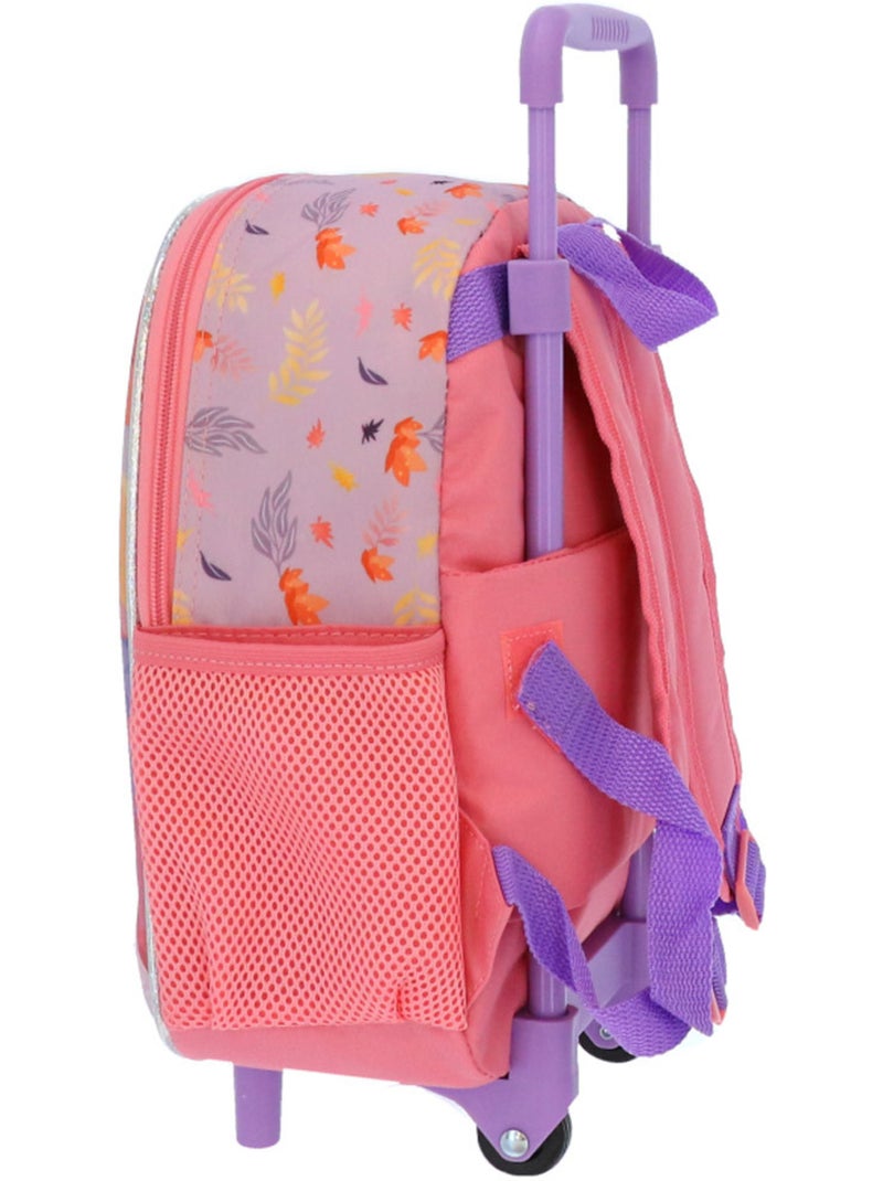 Sac à dos trolley maternelle 3D imprimé La reine des neiges Multicolore - Kiabi