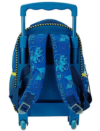 Sac à dos trolley maternelle Rubble & Crew de la Pat Patrouille 30 CM
