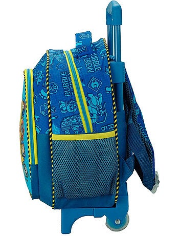 Sac à dos trolley maternelle Rubble & Crew de la Pat Patrouille 30 CM