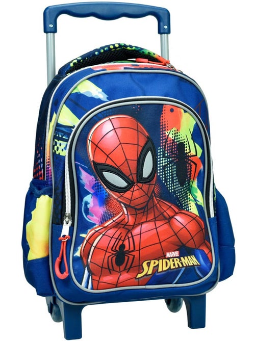 Sac à Dos Trolley Maternelle Spider-Man Marvel 30 CM - Kiabi