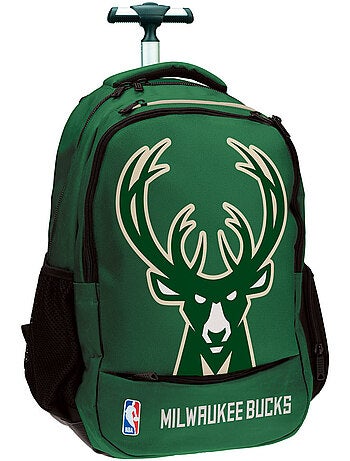 Sac à dos trolley NBA équipe Milwaukee Bucks Basket USA 48 CM