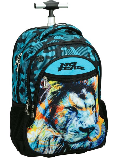 Sac à dos trolley No Fear Lion motif camouflage 48 CM - Kiabi