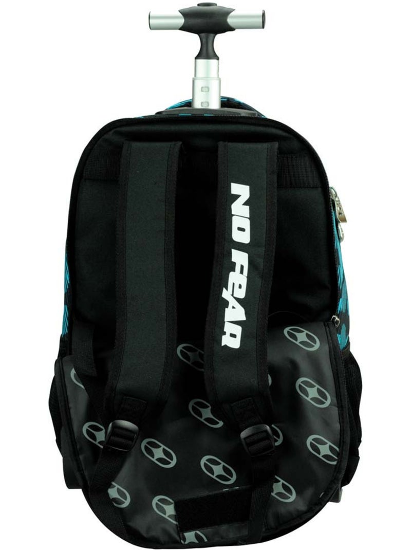 Sac à dos trolley No Fear Lion motif camouflage 48 CM Noir Bleu - Kiabi