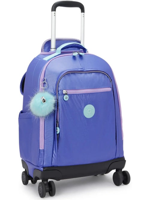 Sac à dos trolley roulant NEW ZEA Cosmic Metallic 4 roues 360° Kipling - Kiabi Sac à dos trolley roulant NEW ZEA Cosmic Metallic 4 roues 360° Kipling - Kiabi