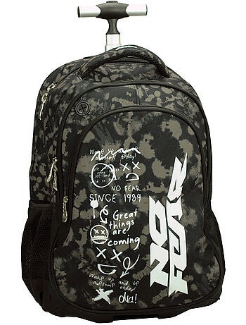 Sac à Dos Trolley Scolaire No Fear Doodles 48 CM - 2 compartiments