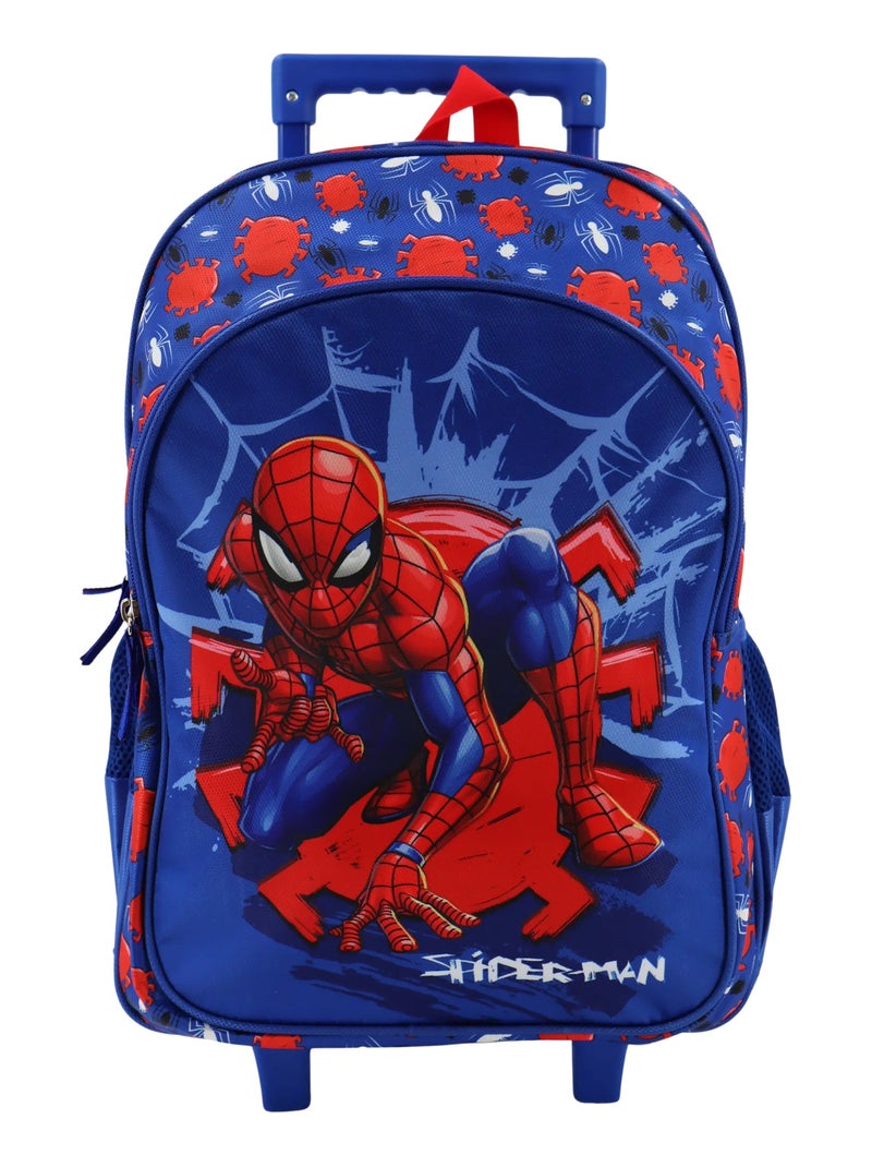 Sac à dos trolley  Spiderman Bleu - Kiabi